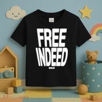 Who The Son Sets Free Free Indeed Bold Toddler T-Shirt thumb 3