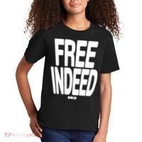 Who The Son Sets Free Free Indeed Bold Kids T-Shirt thumb 2
