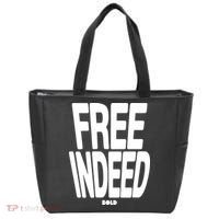 Who The Son Sets Free Free Indeed Bold Tote Bag thumb 0