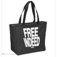 Who The Son Sets Free Free Indeed Bold Tote Bag thumb 2