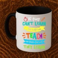 We Teach The Way They Learn SPED Special Teacher  Coffee Mug thumb 2