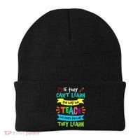 We Teach The Way They Learn SPED Special Teacher  Beanie thumb 0