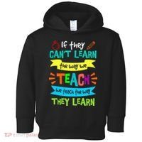 We Teach The Way They Learn SPED Special Teacher  Toddler Hoodie thumb 0