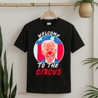 Welcome To The Circus Funny Anti Biden Clown T-Shirt thumb 2
