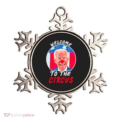 Welcome To The Circus Funny Anti Biden Clown Ornament