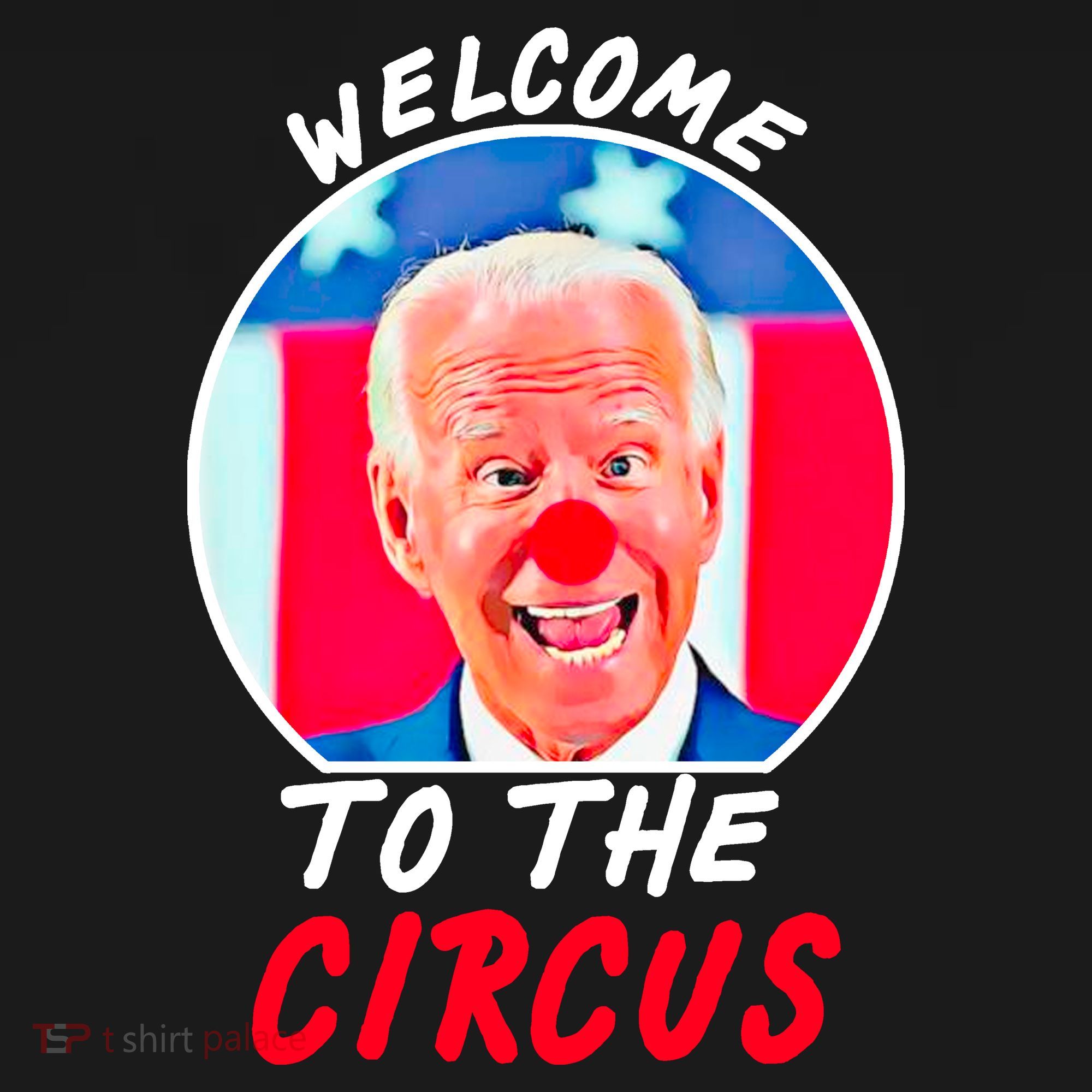 Welcome To The Circus Funny Anti Biden Clown Women's Tank Top