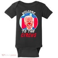 Welcome To The Circus Funny Anti Biden Clown Baby Bodysuit thumb 0