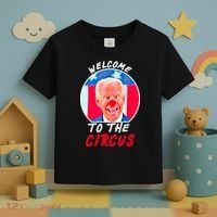 Welcome To The Circus Funny Anti Biden Clown Toddler T-Shirt thumb 3