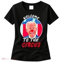 Welcome To The Circus Funny Anti Biden Clown Women's T-Shirt thumb 0