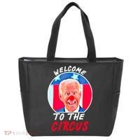 Welcome To The Circus Funny Anti Biden Clown Tote Bag thumb 0