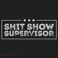 Welcome To The Shitshow Meme (Explicit), Supervisor V.I.T. Fleece Crew Sweatshirt thumb 2