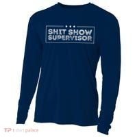 Welcome To The Shitshow Meme (Explicit), Supervisor Cooling Performance Long Sleeve Crew thumb 0