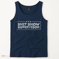 Welcome To The Shitshow Meme (Explicit), Supervisor Tank Top thumb 2