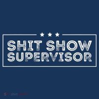 Welcome To The Shitshow Meme (Explicit), Supervisor Kids Hoodie thumb 5