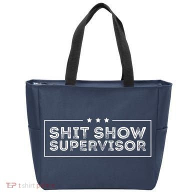 Welcome To The Shitshow Meme (Explicit), Supervisor Tote Bag