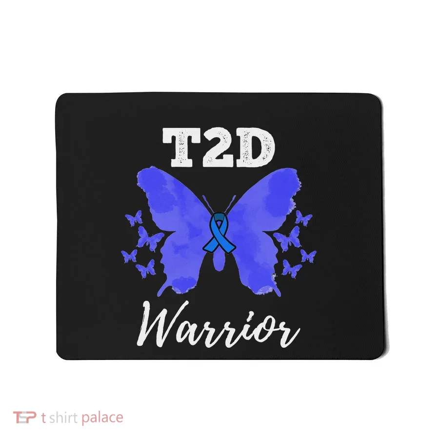 Warrior T2d Type 2 Diabetes Awareness Mousepad