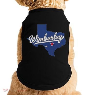 Wimberley Texas Tx Map Doggie Tank