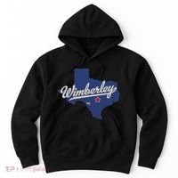 Wimberley Texas Tx Map Hoodie thumb 0
