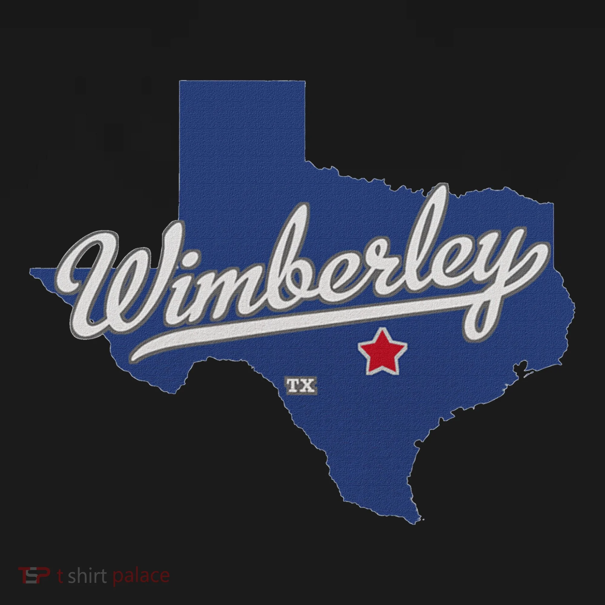 Wimberley Texas Tx Map Sweatshirt