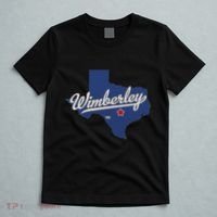 Wimberley Texas Tx Map T-Shirt thumb 5