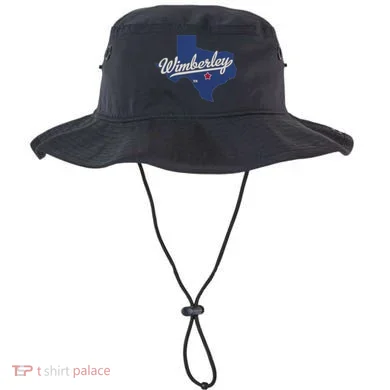 Wimberley Texas Tx Map Bucket Hat