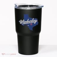 Wimberley Texas Tx Map Tumbler thumb 0