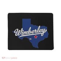 Wimberley Texas Tx Map Mousepad thumb 0