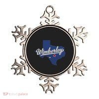 Wimberley Texas Tx Map Ornament thumb 0