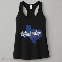 Wimberley Texas Tx Map Women's Tank Top thumb 3