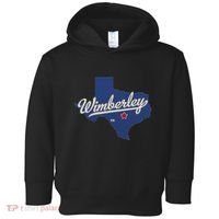 Wimberley Texas Tx Map Toddler Hoodie thumb 0