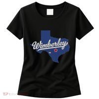 Wimberley Texas Tx Map Women's T-Shirt thumb 0
