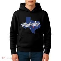 Wimberley Texas Tx Map Kids Hoodie thumb 4