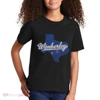 Wimberley Texas Tx Map Kids T-Shirt thumb 2