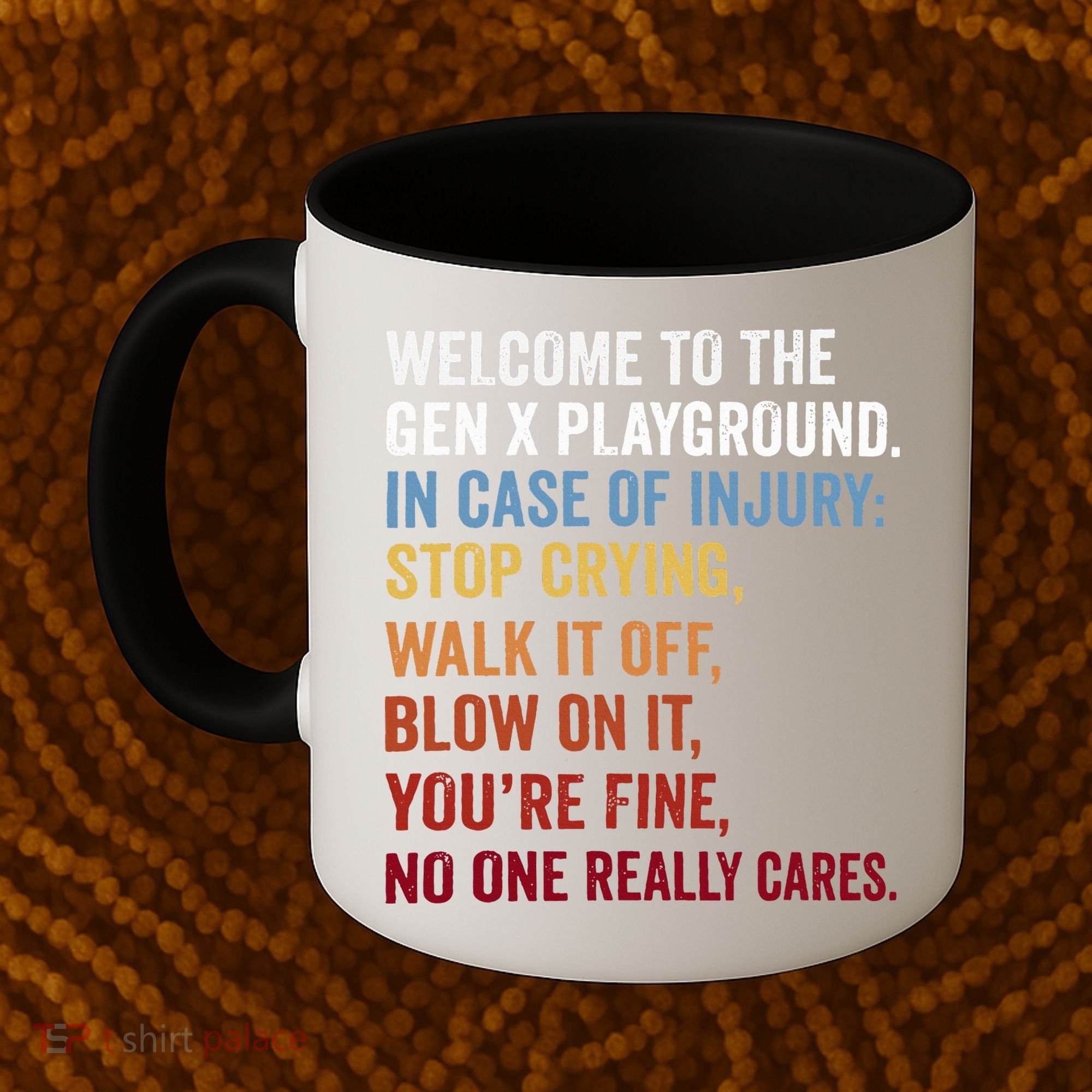 Welcome to the Gen X Playground Generation X 1980 Millennial Coffee Mug