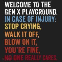 Welcome to the Gen X Playground Generation X 1980 Millennial Hat thumb 2