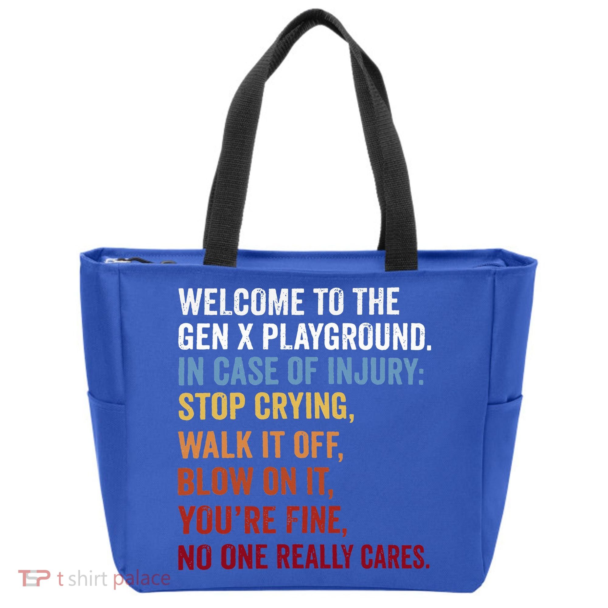 Welcome to the Gen X Playground Generation X 1980 Millennial Tote Bag