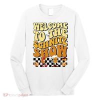 Welcome To The Schnitz Show Oktoberfest Retro Groovy Long Sleeve Shirt thumb 0