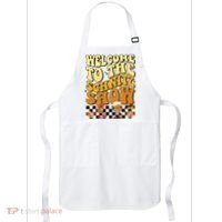 Welcome To The Schnitz Show Oktoberfest Retro Groovy Apron thumb 0