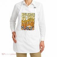 Welcome To The Schnitz Show Oktoberfest Retro Groovy Apron thumb 2