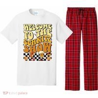 Welcome To The Schnitz Show Oktoberfest Retro Groovy Pajama Set thumb 0