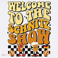 Welcome To The Schnitz Show Oktoberfest Retro Groovy Women's Hoodie thumb 2