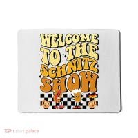 Welcome To The Schnitz Show Oktoberfest Retro Groovy Mousepad thumb 0