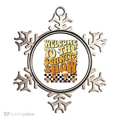 Welcome To The Schnitz Show Oktoberfest Retro Groovy Ornament