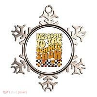 Welcome To The Schnitz Show Oktoberfest Retro Groovy Ornament thumb 0
