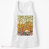 Welcome To The Schnitz Show Oktoberfest Retro Groovy Women's Tank Top thumb 0
