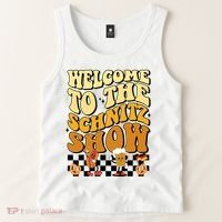 Welcome To The Schnitz Show Oktoberfest Retro Groovy Tank Top thumb 2