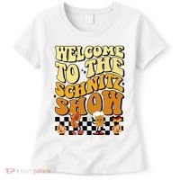 Welcome To The Schnitz Show Oktoberfest Retro Groovy Women's T-Shirt thumb 0