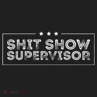 Welcome to the Shitshow meme Supervisor Golf Towel thumb 3