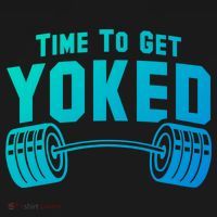 Weightlifting Time To Get Yoked Workout Gym Weight Lifting Meaningful Gift Bucket Hat thumb 4