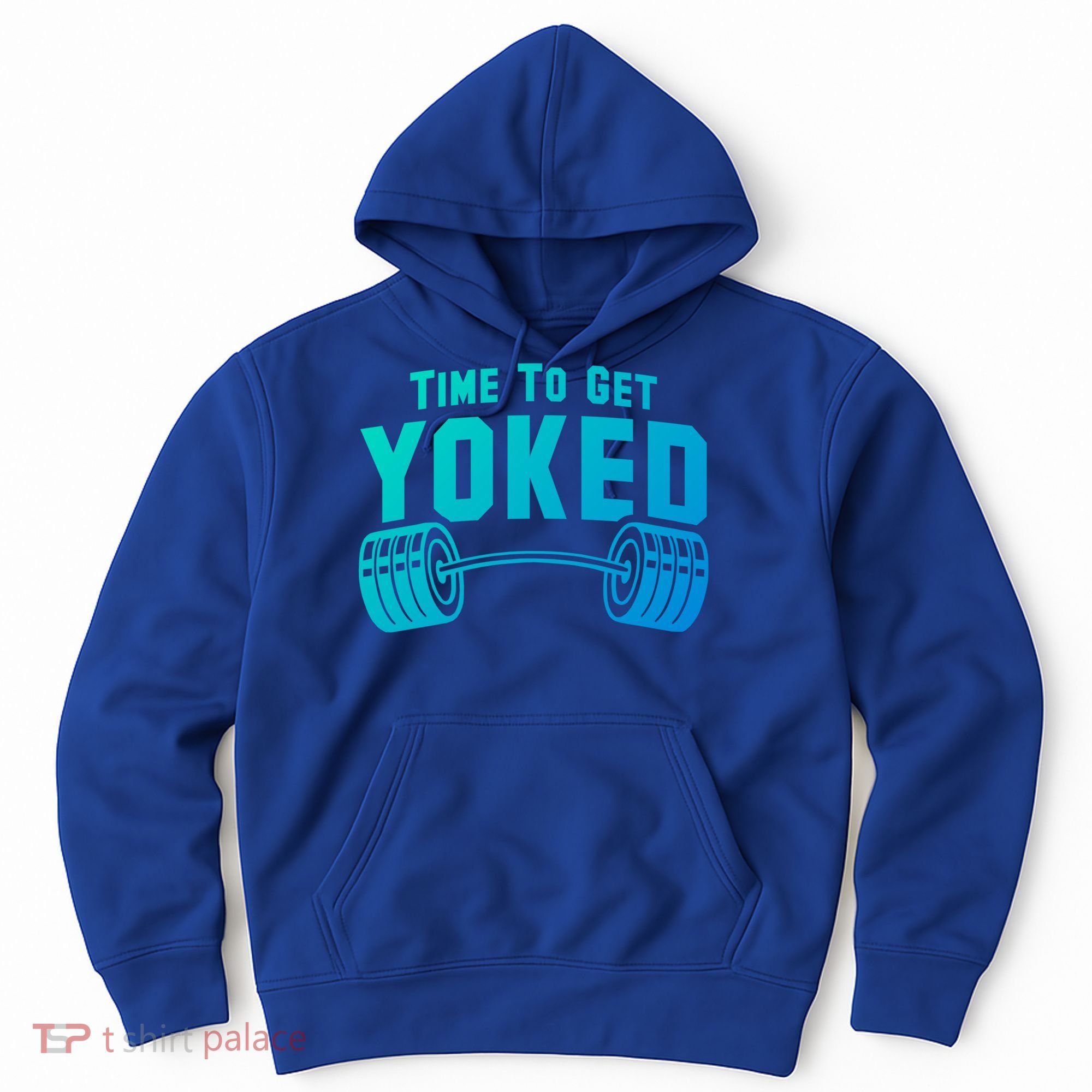 Weightlifting Time To Get Yoked Workout Gym Weight Lifting Meaningful Gift Hoodie